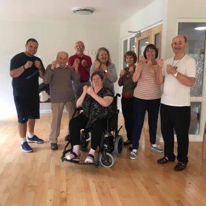 Boxing 4 Alzheimer's Group Picture